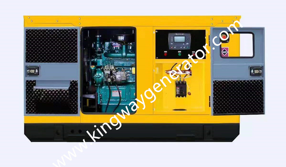 120KW amarelo brilhante Cummins gerador de 150 KVA para a condição do ar da casa