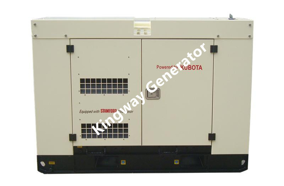 Gerador silencioso do motor de 22KVA 17KW Japão Yanmar para a fase do uso 3 da casa