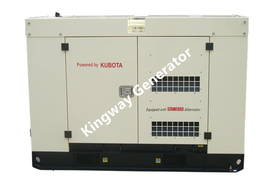 Gerador silencioso do motor de 22KVA 17KW Japão Yanmar para a fase do uso 3 da casa
