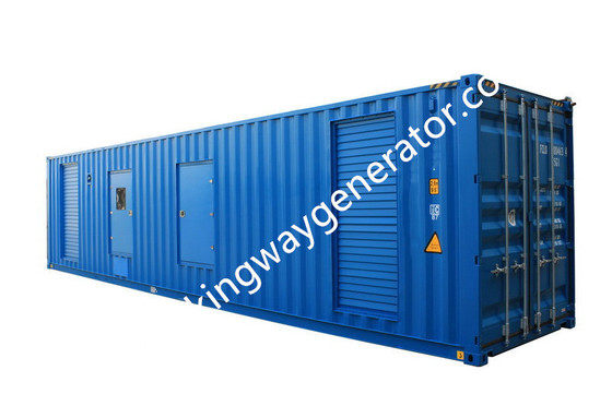 A água silenciosa do grupo de gerador do motor de 1000KVA 800KW Jichai esfriou