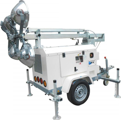 Torre clara diesel móvel para minar o gerador industrial do equipamento da aptidão 4kw