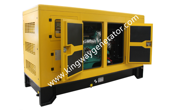 375KVA 300KW ATS do grupo de gerador de Perkins Engine Silent Diesel Powered de 3 fases