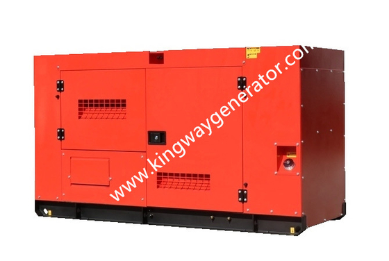 ATS diesel silencioso de refrigeração água Perkins Engine do grupo de gerador de 80KVA 64KW