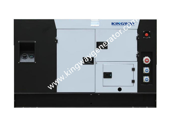 ATS diesel silencioso de refrigeração água Perkins Engine do grupo de gerador de 80KVA 64KW