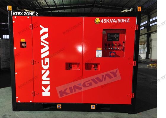 ATEX Zona 2 Conjunto de geradores marítimos à prova de explosão de 100 kVA com DNV 2.7-1